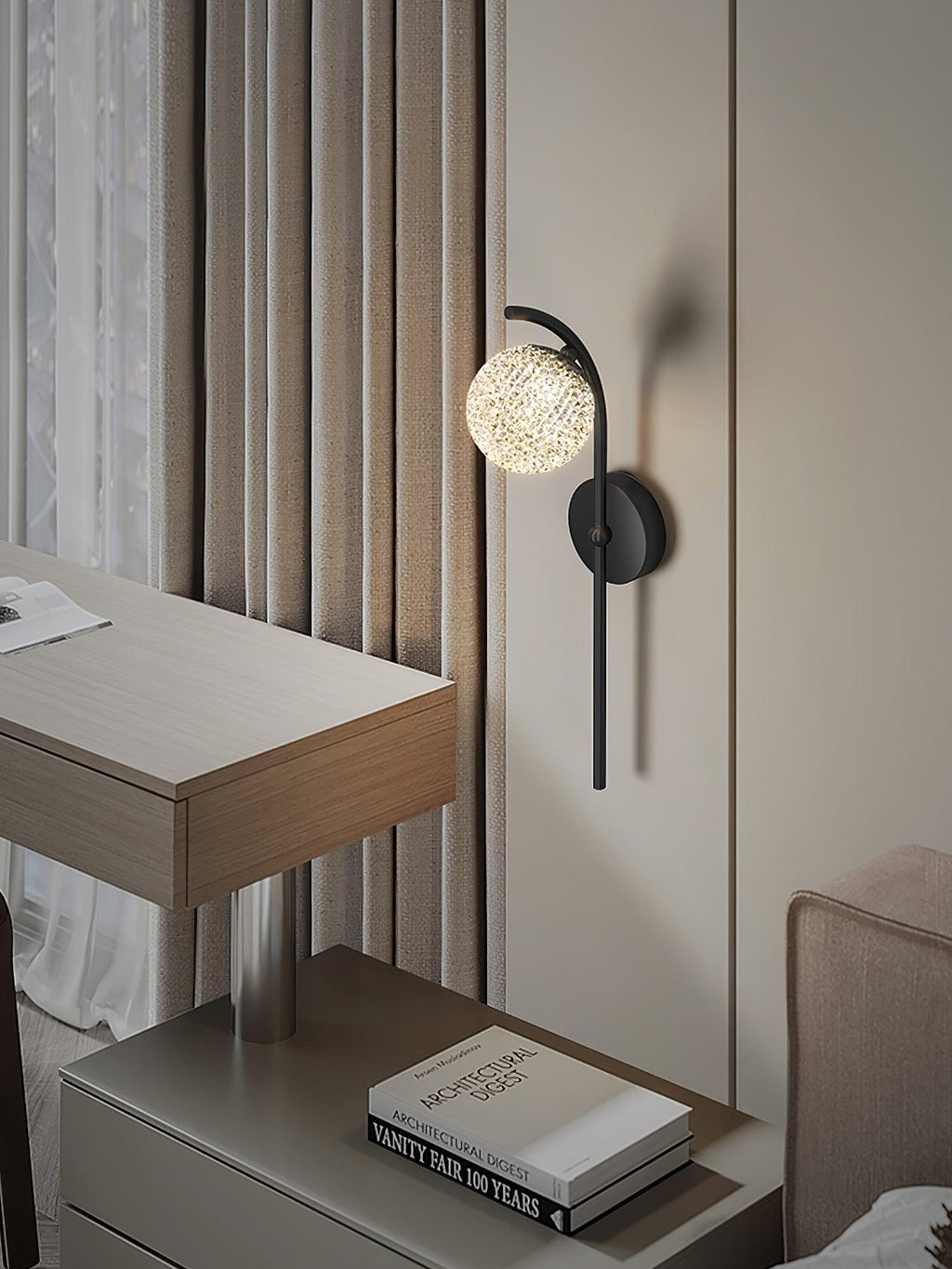 UrinethApplique Murale Cristal Nordique Artistique Premium - Neutralighting