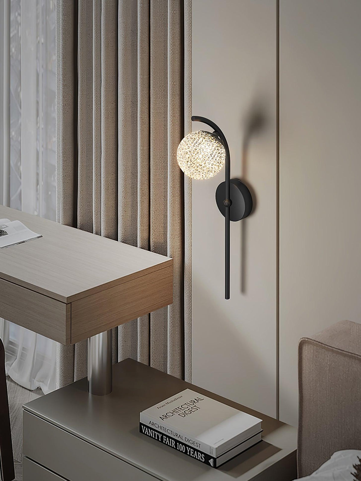 UrinethApplique Murale Cristal Nordique Artistique Premium - Neutralighting