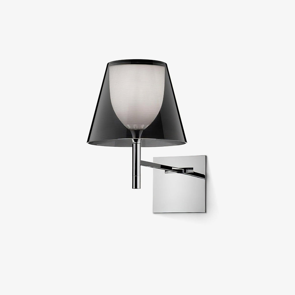 Orsore Applique Murale Tissu Prismatique Chromé - Neutralighting
