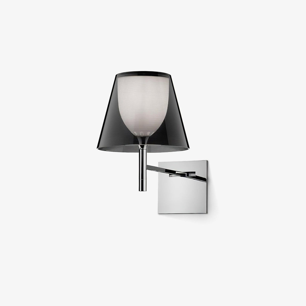 Orsore Applique Murale Tissu Prismatique Chromé - Neutralighting