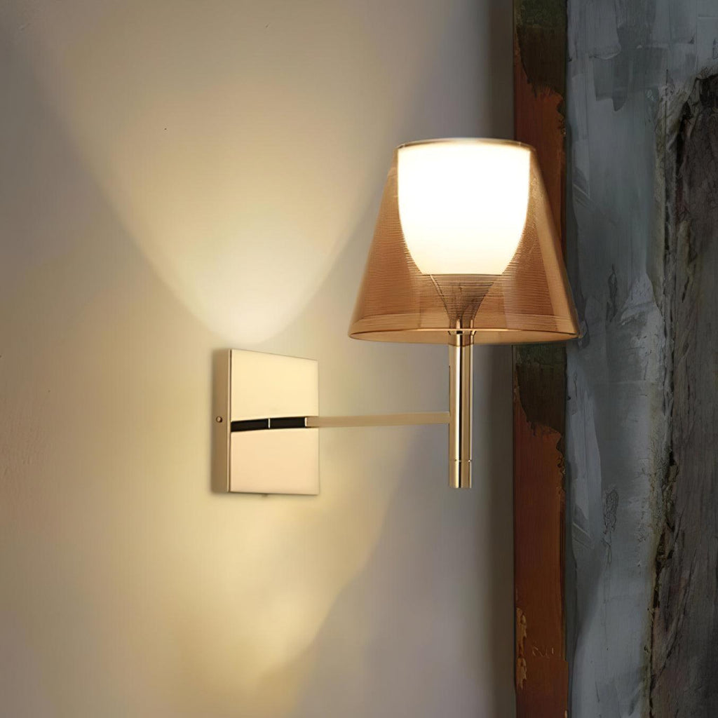 Orsore Applique Murale Tissu Prismatique Chromé - Neutralighting