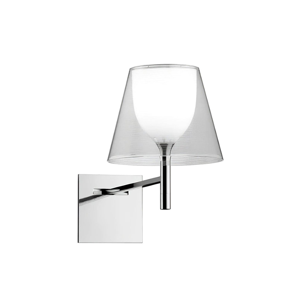 Orsore Applique Murale Tissu Prismatique Chromé - Neutralighting