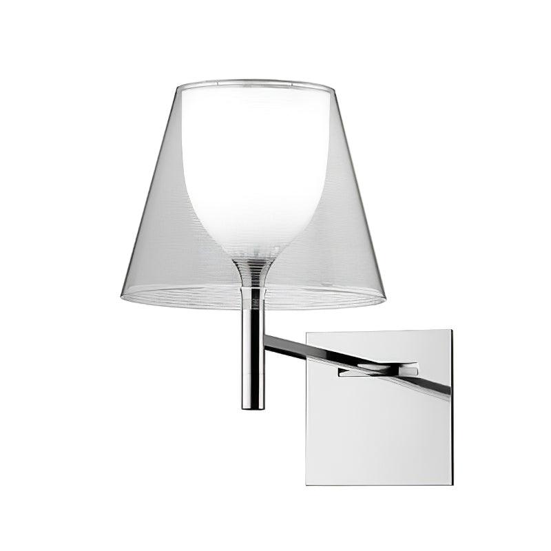 Orsore Applique Murale Tissu Prismatique Chromé - Neutralighting
