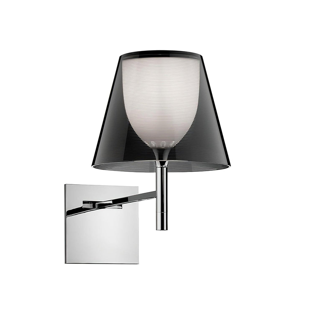 Orsore Applique Murale Tissu Prismatique Chromé - Neutralighting