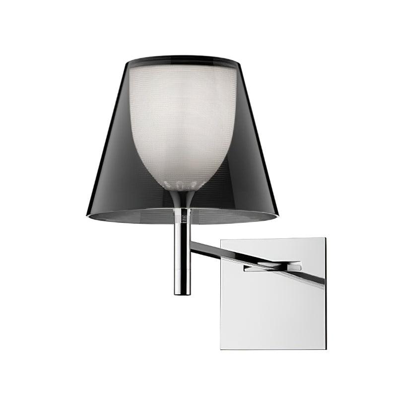 Orsore Applique Murale Tissu Prismatique Chromé - Neutralighting