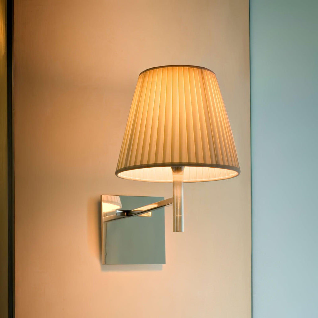 Orsore Applique Murale Tissu Prismatique Chromé - Neutralighting