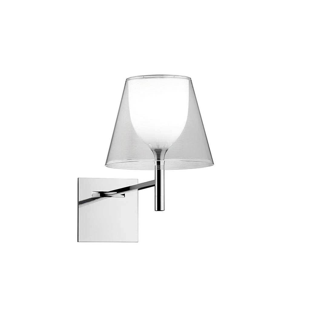 Orsore Applique Murale Tissu Prismatique Chromé - Neutralighting