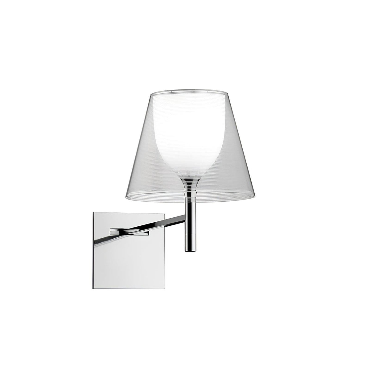 Orsore Applique Murale Tissu Prismatique Chromé - Neutralighting