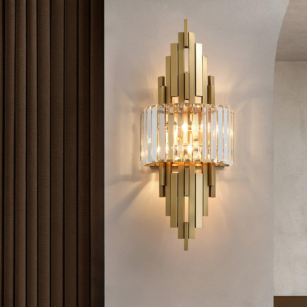Voveliel Applique Murale en Verre de Luxe Postmoderne - Neutralighting