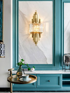 Voveliel Applique Murale en Verre de Luxe Postmoderne - Neutralighting