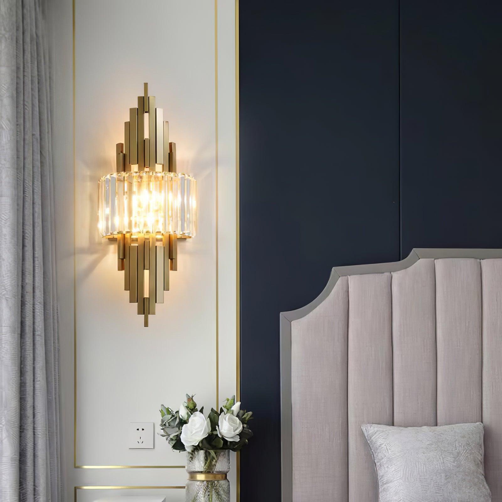 Voveliel Applique Murale en Verre de Luxe Postmoderne - Neutralighting