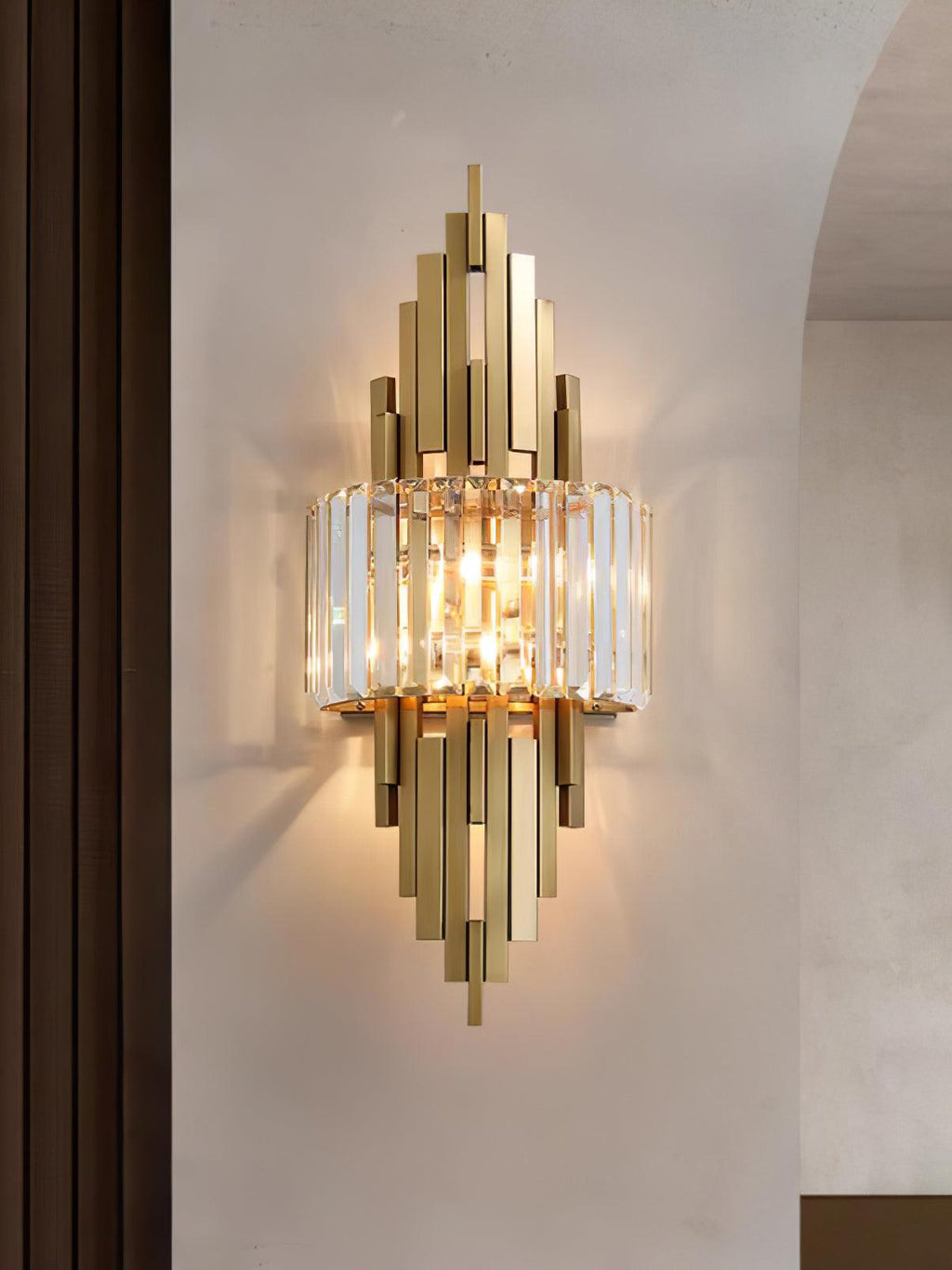 Voveliel Applique Murale en Verre de Luxe Postmoderne - Neutralighting