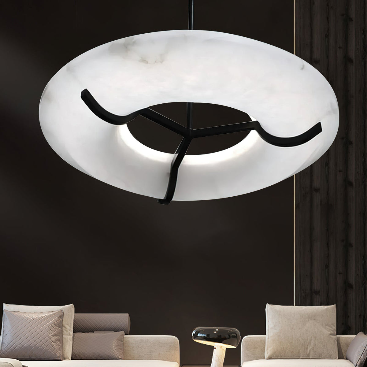 Eldorora Lustre Laiton Albâtre Minimaliste Moderne - Neutralighting