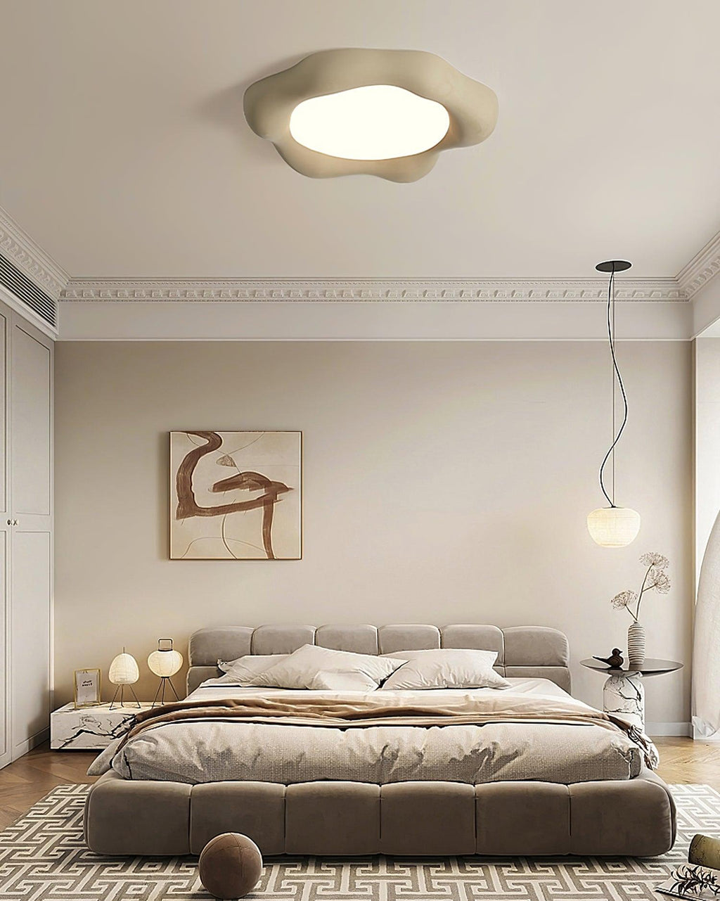 Zolaeisra Plafonnier en Résine Art Nordique Premium - Neutralighting