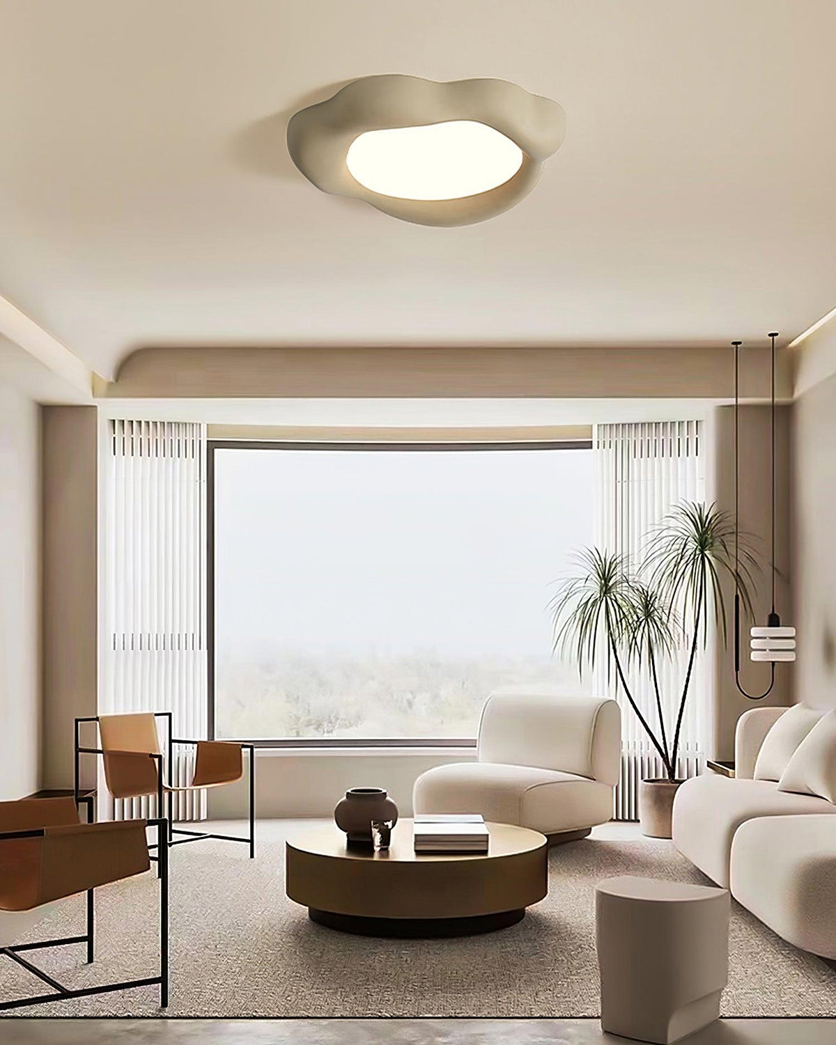 Zolaeisra Plafonnier en Résine Art Nordique Premium - Neutralighting