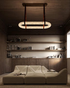 Kurve Chandelier Anneau D'Albâtre - Neutralighting