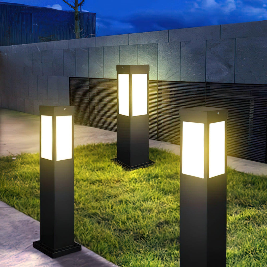 Orshaan Lampe Exterieure Solaire de Type Bollard - Neutralighting