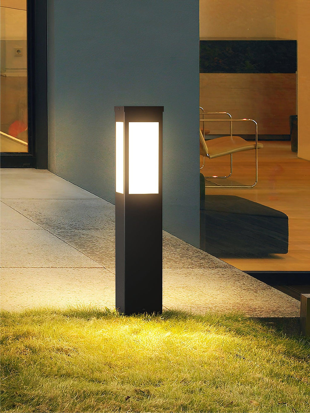 Orshaan Lampe Exterieure Solaire de Type Bollard - Neutralighting