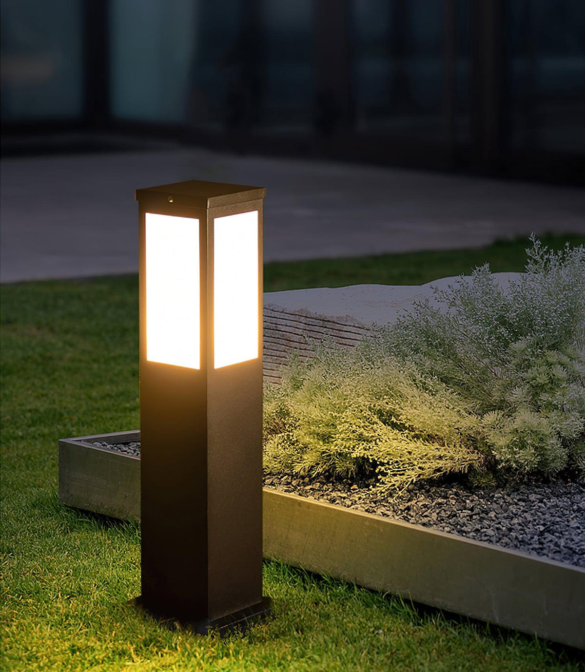 Orshaan Lampe Exterieure Solaire de Type Bollard - Neutralighting