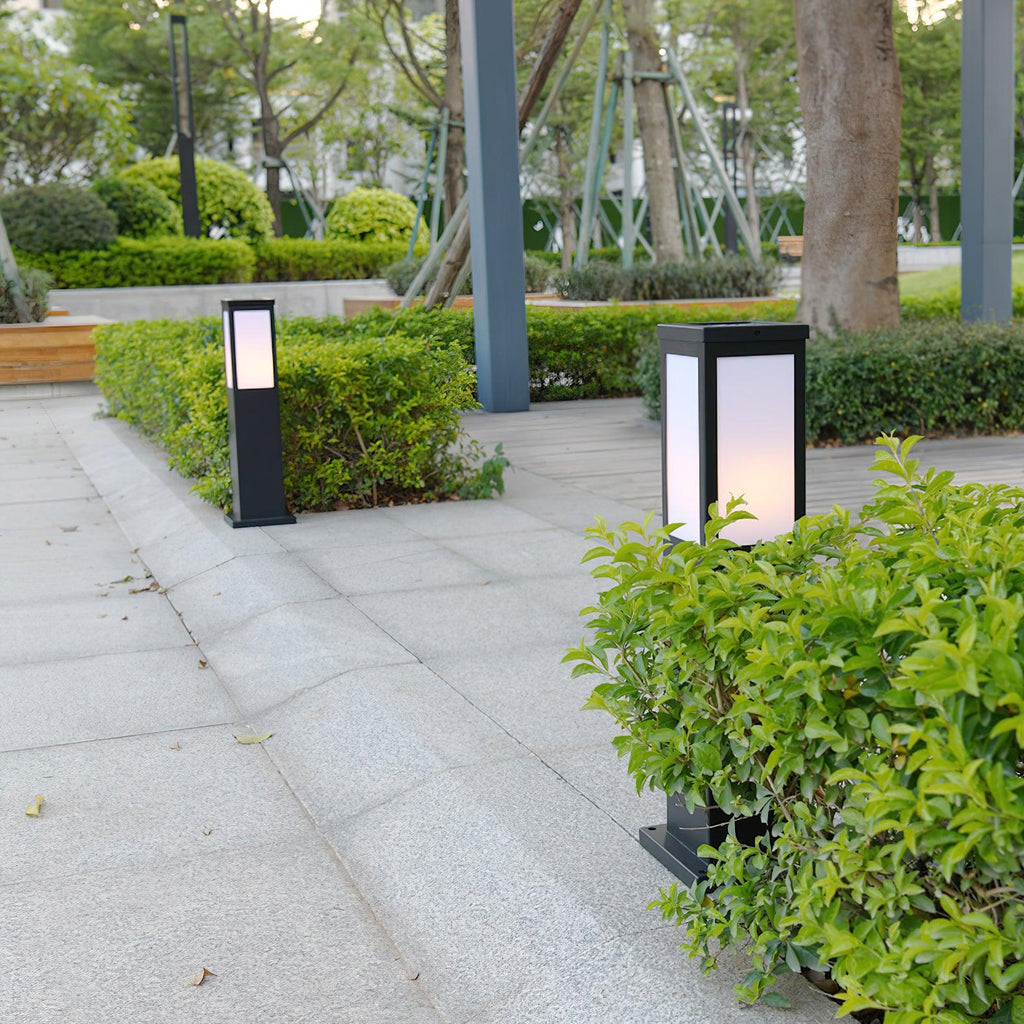 Orshaan Lampe Exterieure Solaire de Type Bollard - Neutralighting
