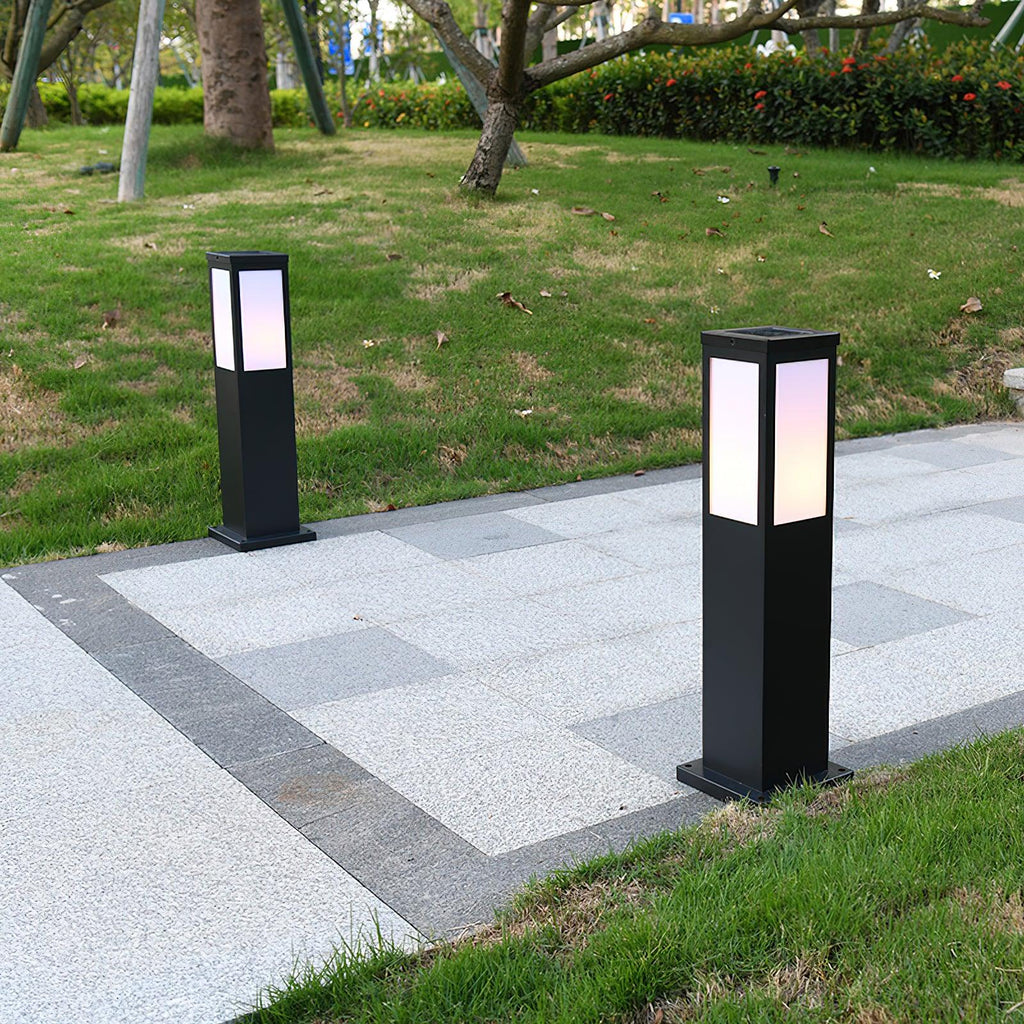 Orshaan Lampe Exterieure Solaire de Type Bollard - Neutralighting