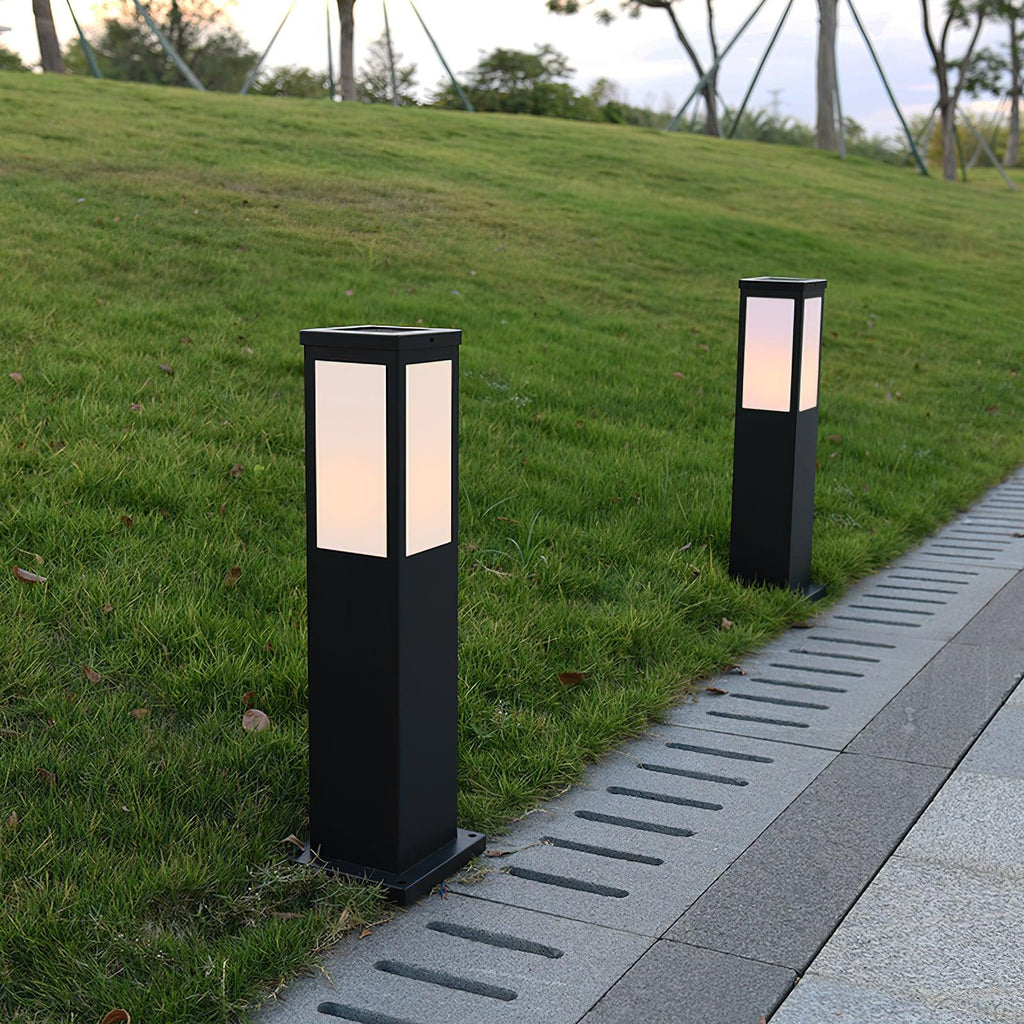 Orshaan Lampe Exterieure Solaire de Type Bollard - Neutralighting