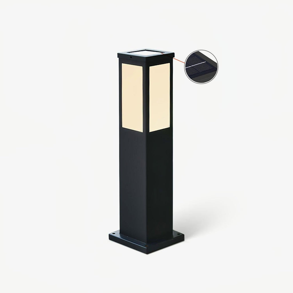 Orshaan Lampe Exterieure Solaire de Type Bollard - Neutralighting