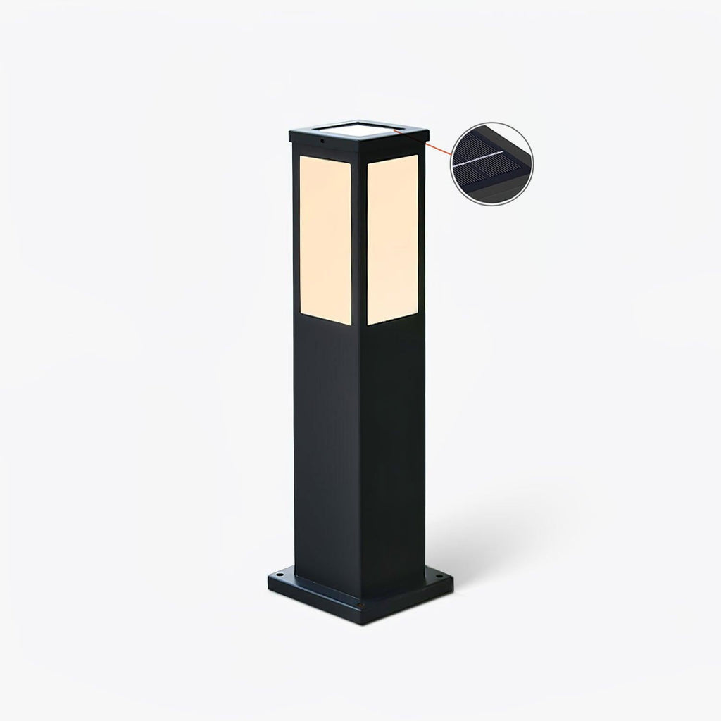 Orshaan Lampe Exterieure Solaire de Type Bollard - Neutralighting