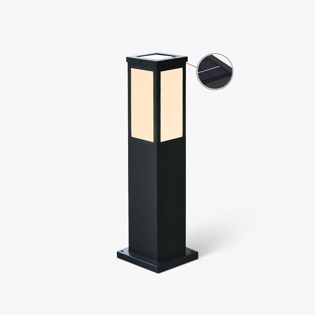Orshaan Lampe Exterieure Solaire de Type Bollard - Neutralighting