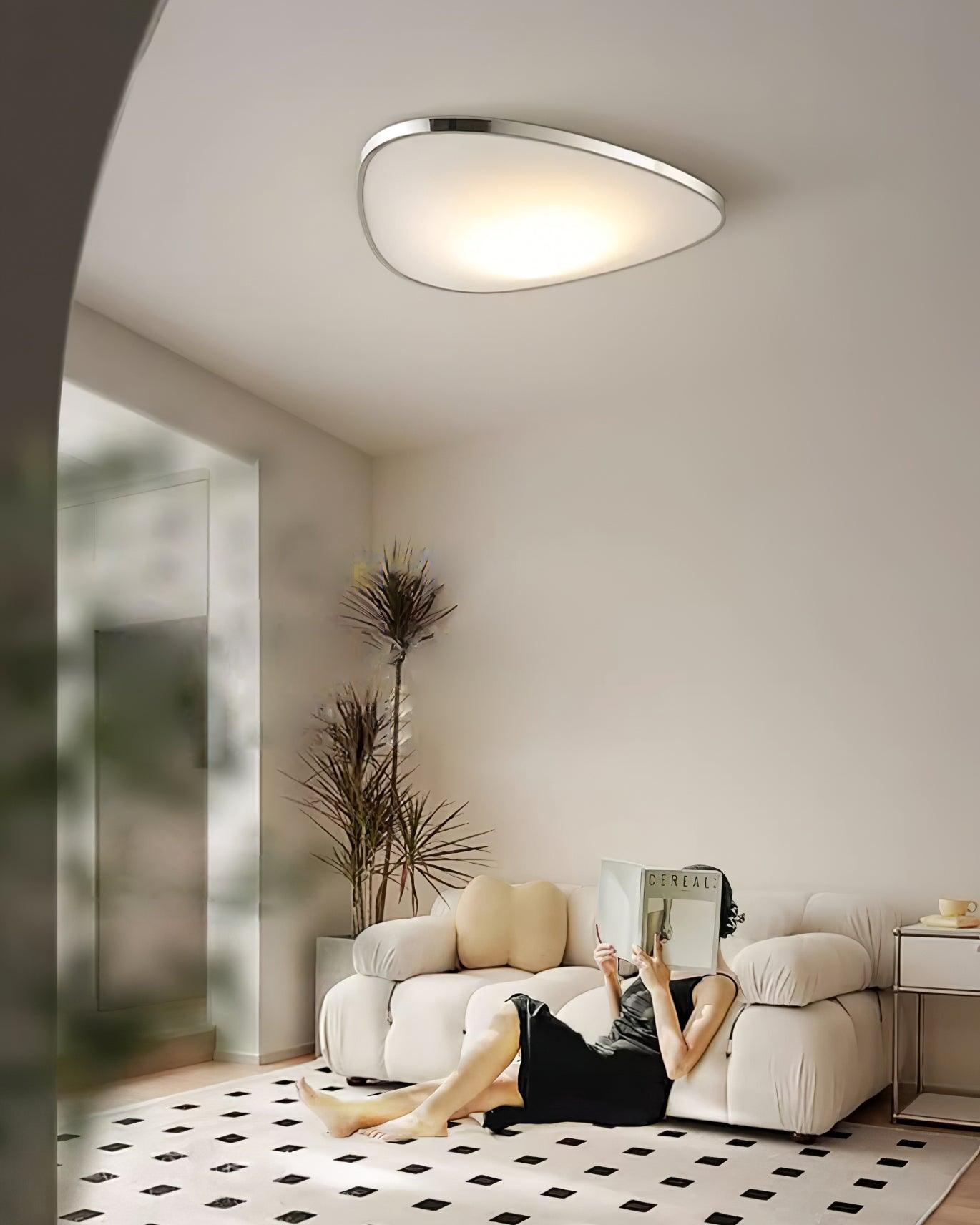 Kuzco Plafonnier Courbe LED Panneau Moderne Salon - Neutralighting