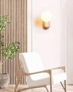Ritta Applique Murale Moderne En Travertin - Neutralighting