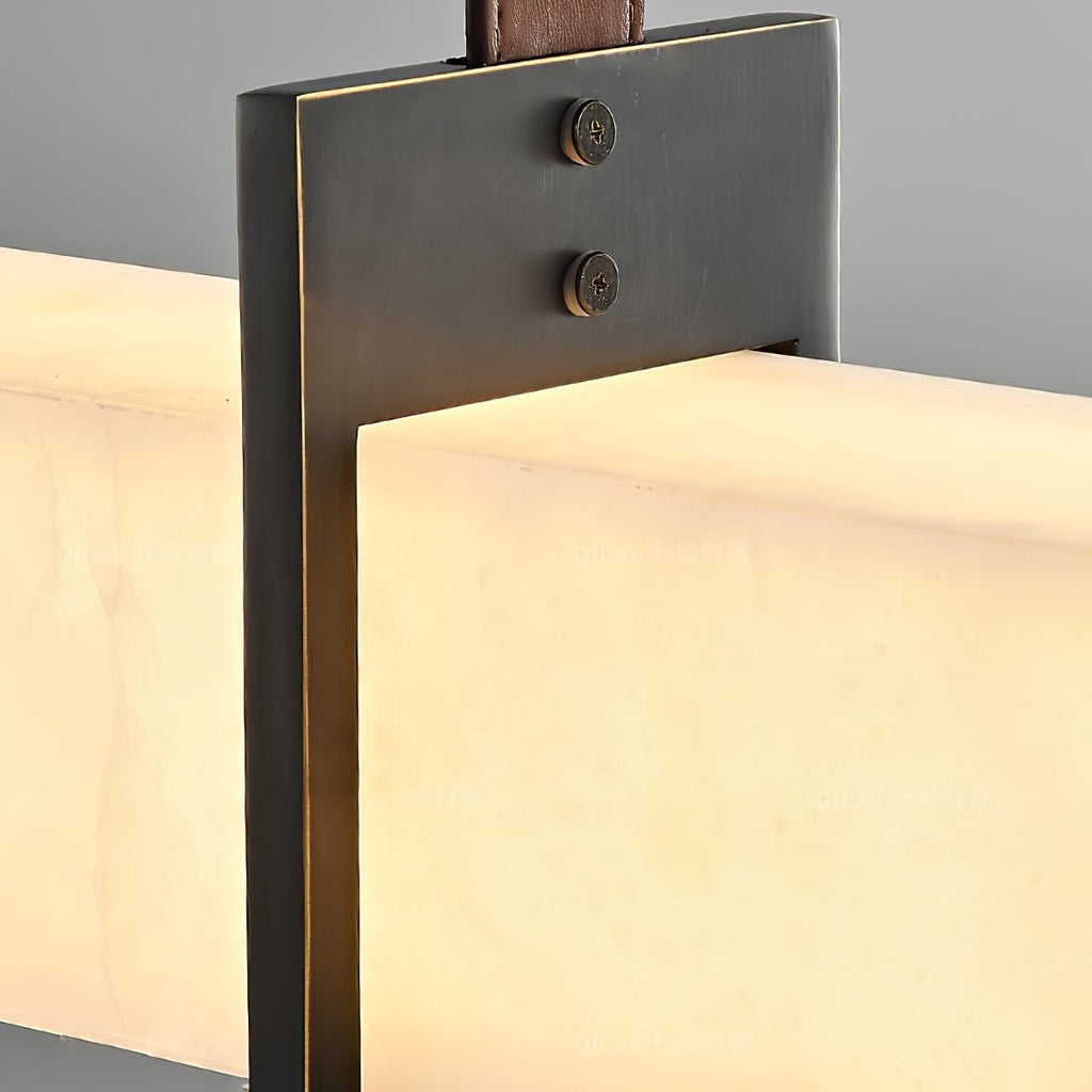 Astra Suspension Linéaire en Albâtre - Neutralighting