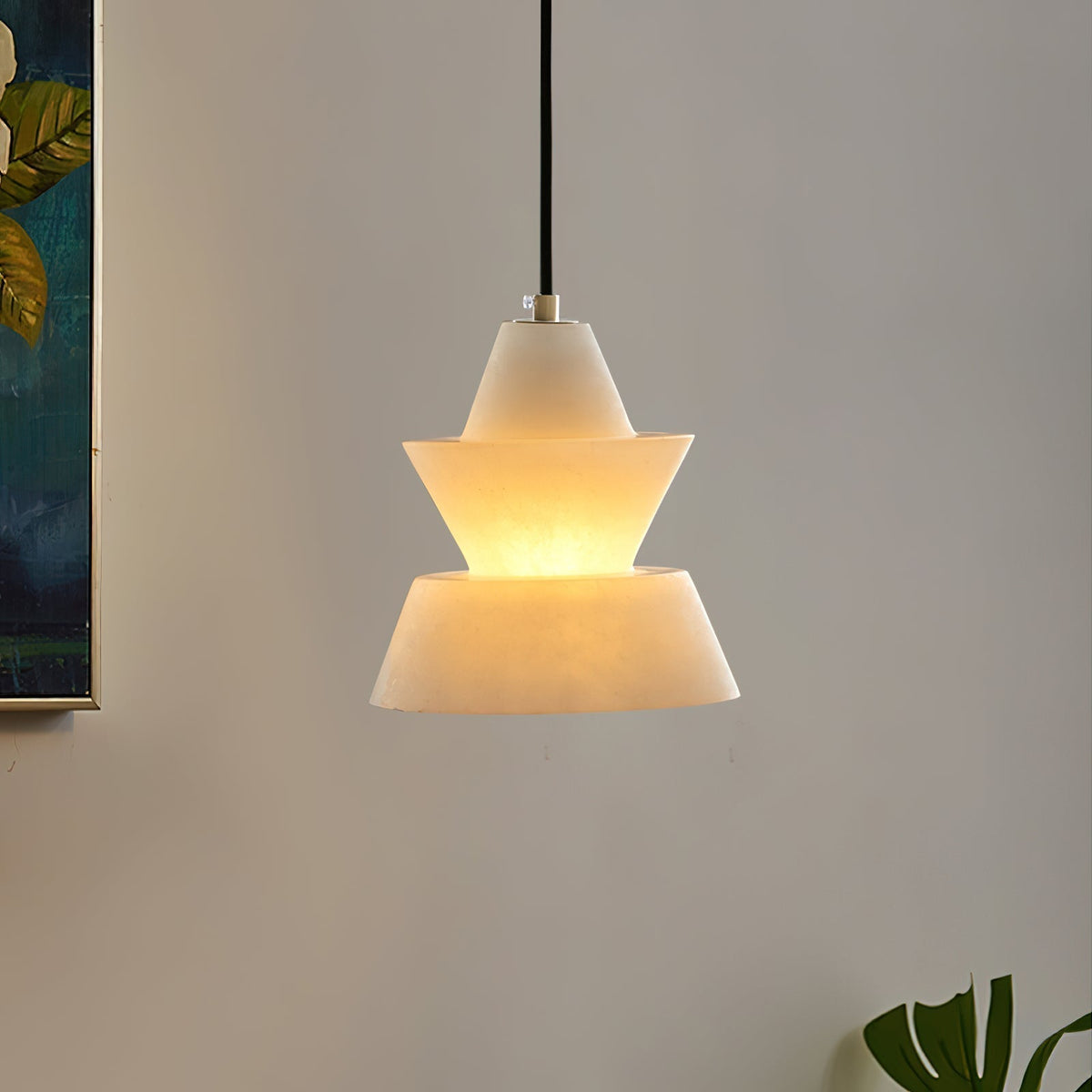 Strata Suspension en Albâtre - Neutralighting