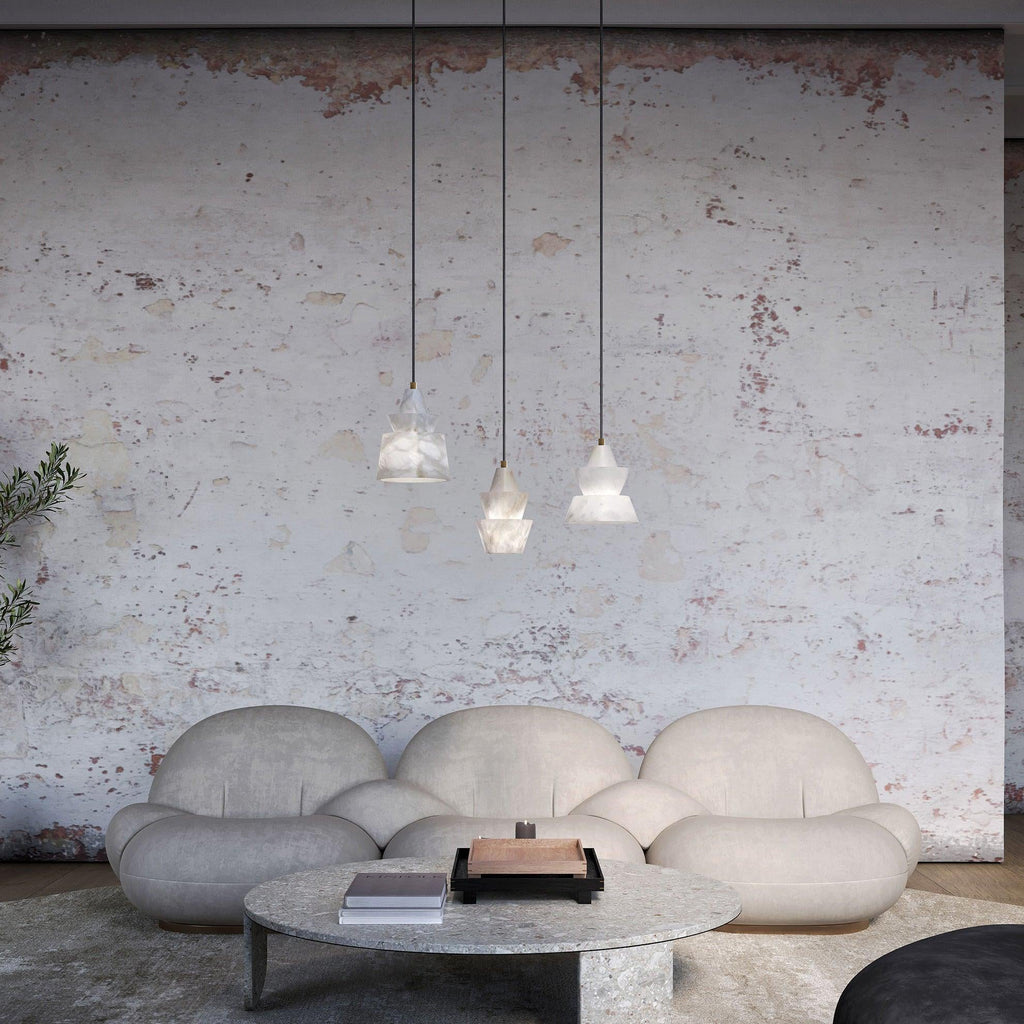 Strata Suspension en Albâtre - Neutralighting