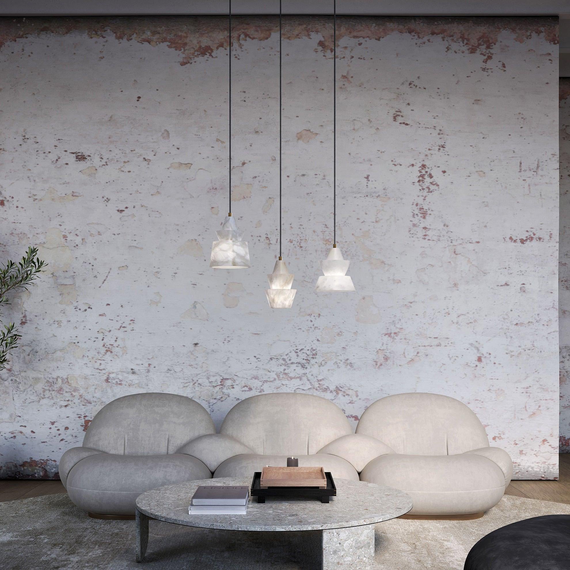 Strata Suspension en Albâtre - Neutralighting
