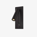 Aare Moderne Minimaliste Chevet USB Noir Luminaire Mural - Neutralighting