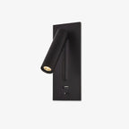 Aare Moderne Minimaliste Chevet USB Noir Luminaire Mural - Neutralighting