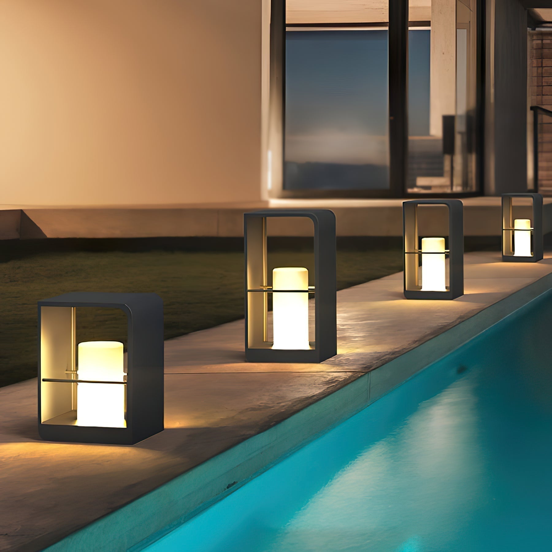 Heather Lumière Extérieure Moderne en Métal - Neutralighting