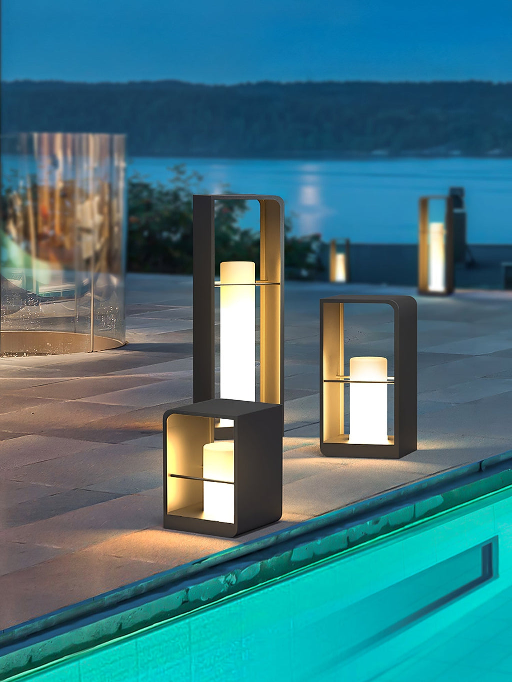 Heather Lumière Extérieure Moderne en Métal - Neutralighting