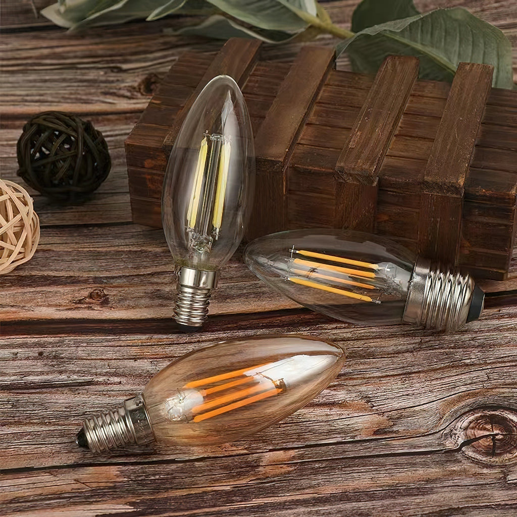 Ampoule LED en Verre E12 ou E14 4W Ivinan Accessoires - Neutralighting