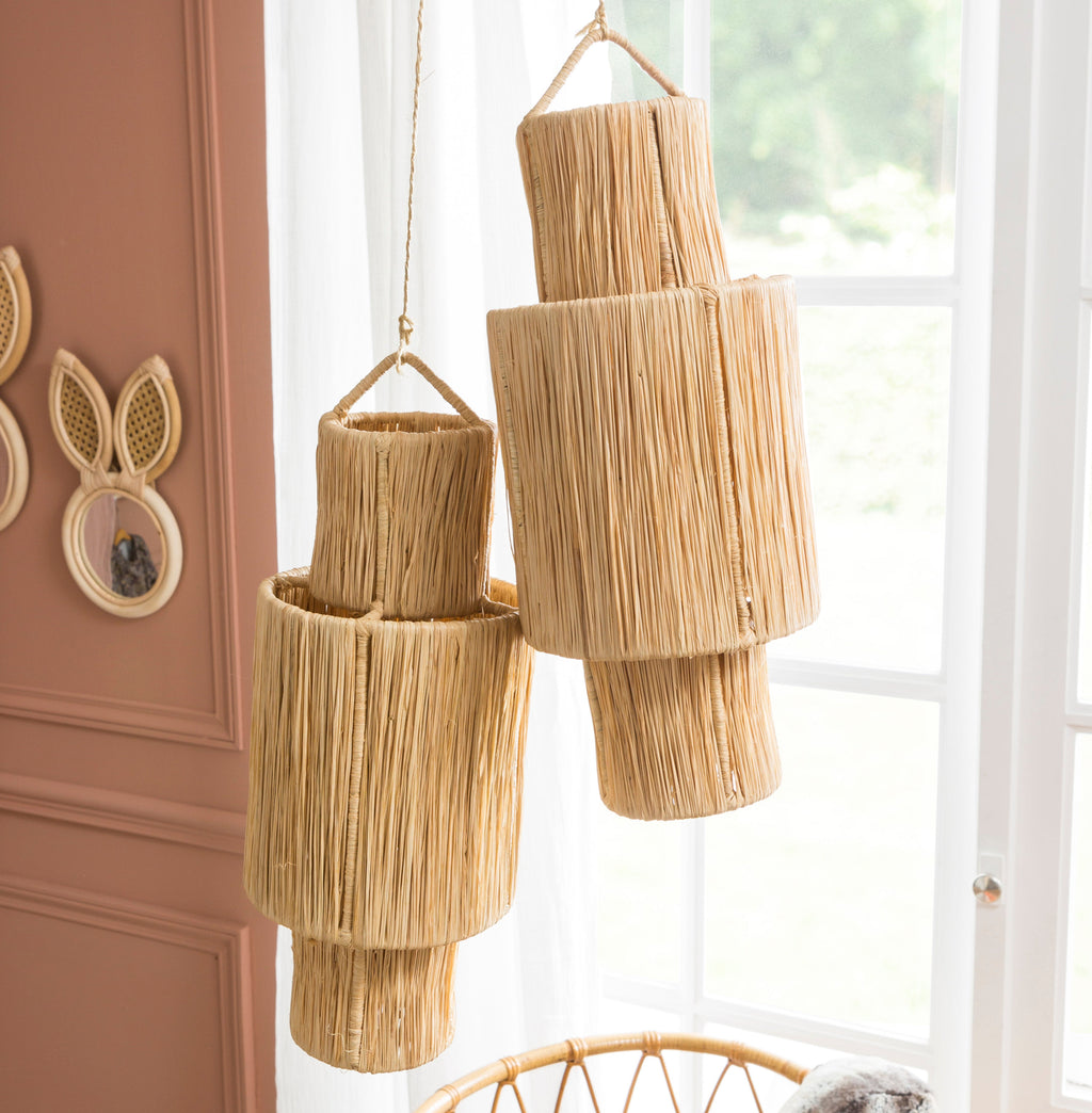 Suspension en raphia - Multiple petit