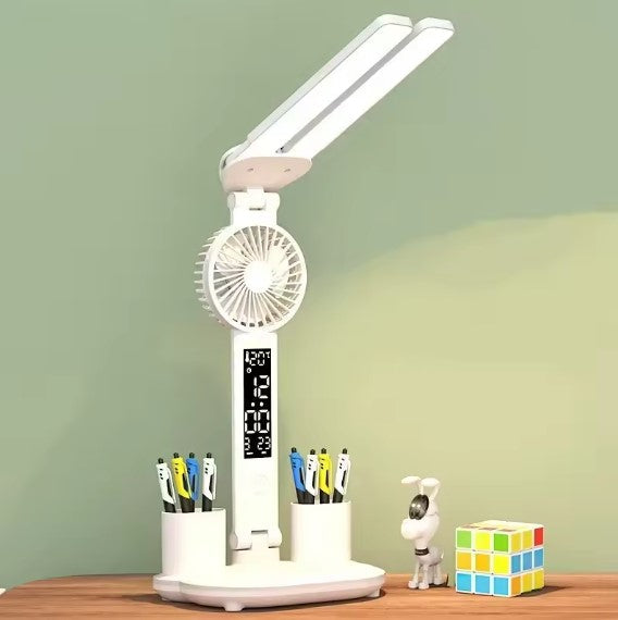 Lampe de lecture avec ventilateur Thaïs Épure - La Lumière au Service de la Lecture