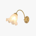 Arisha Rétro LED Applique Murale Or Métal Verre Salon Chambre À Coucher - Neutralighting