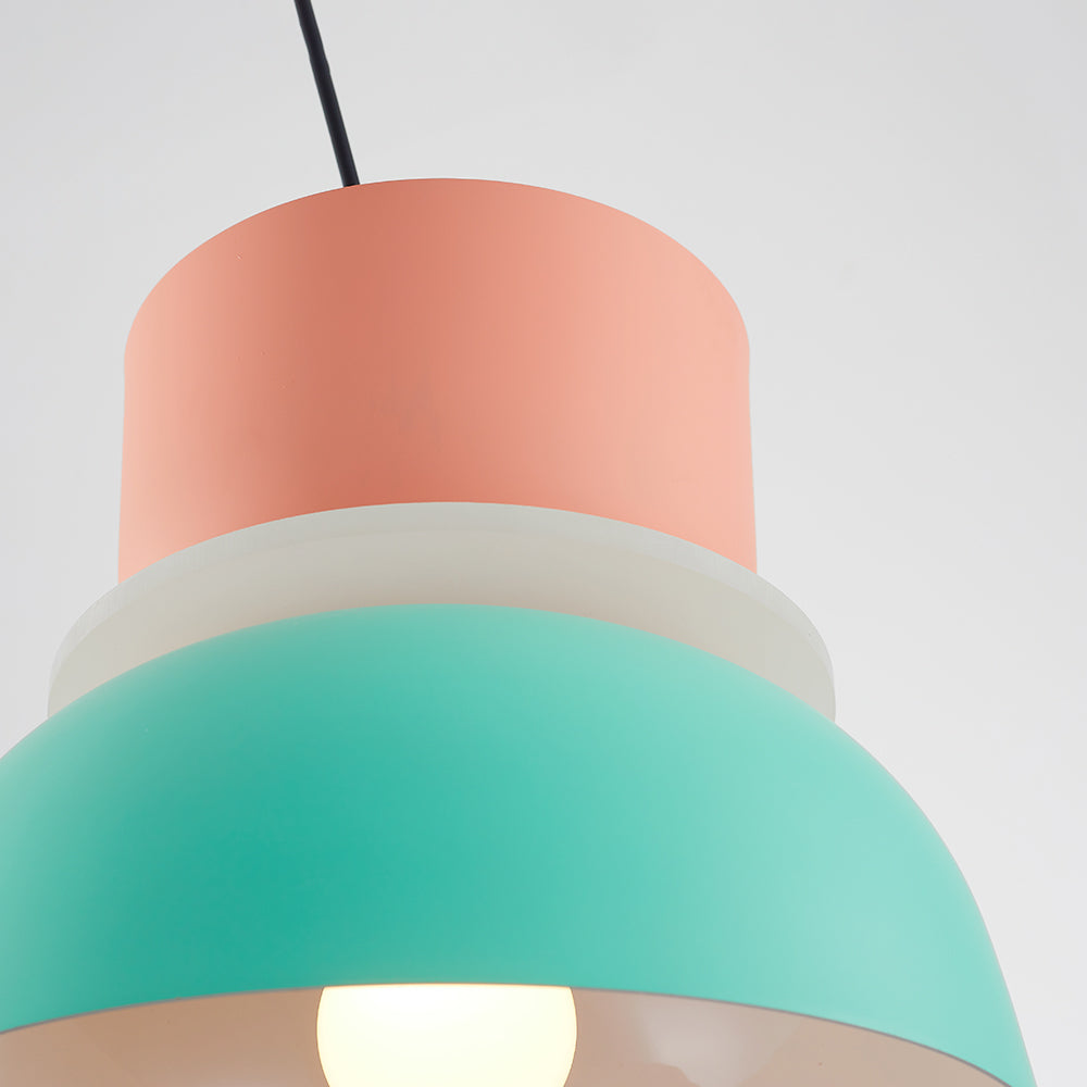 Jojo Suspendue Industrial Contrast Color Island Salon - Neutralighting