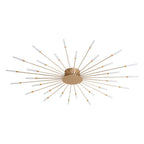Wesley Plafonnier Fireworks Design Artistique Noir/Doré - Neutralighting