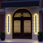 Fiala Moderne LED Applique Murale Extérieure Noir - Neutralighting