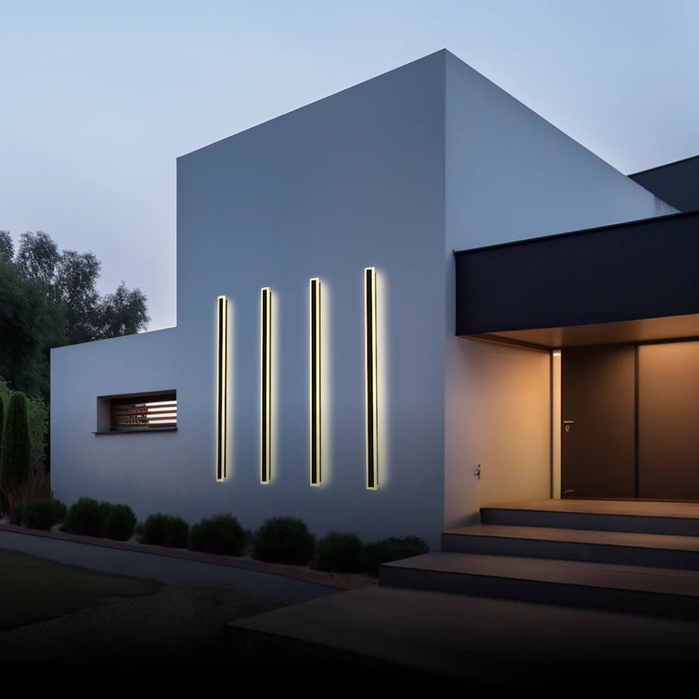 Fiala Moderne LED Applique Murale Extérieure Noir - Neutralighting