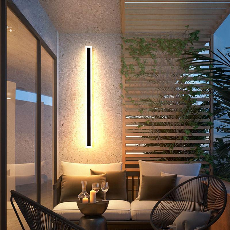 Fiala Moderne LED Applique Murale Extérieure Noir - Neutralighting