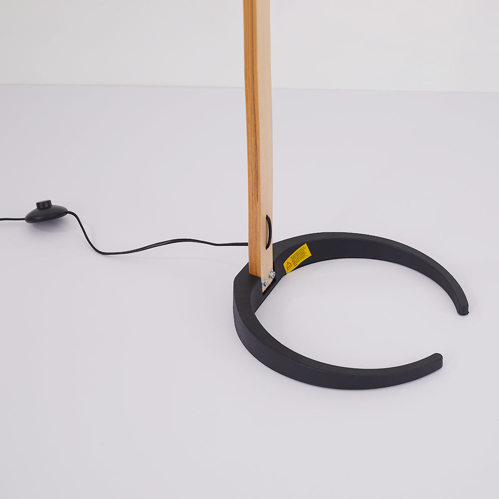 Muto Design LED Lampadaire Métal/Bois Chambre/Salon Intérieur - Neutralighting