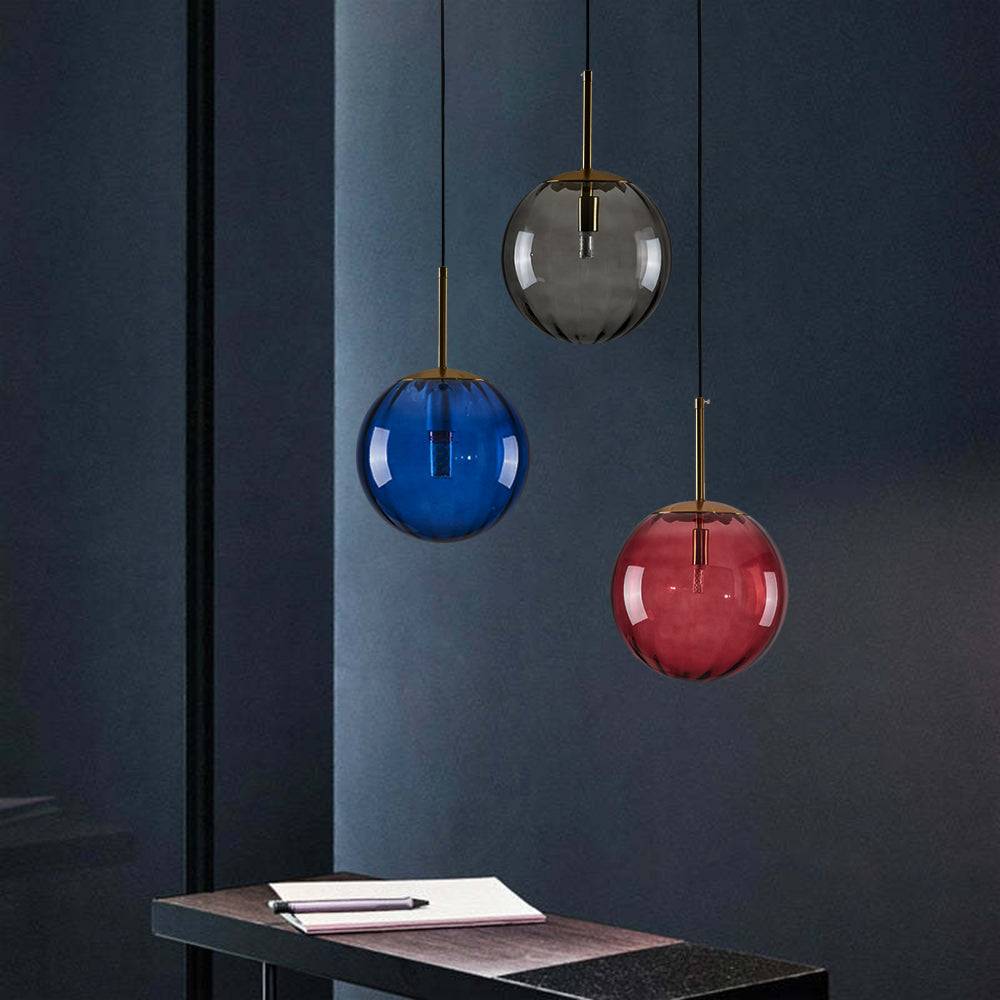 Lexa Suspension Boule Moderne Métal/Verre - Neutralighting